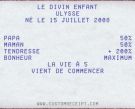 Les générateurs (étiquettes et tickets)