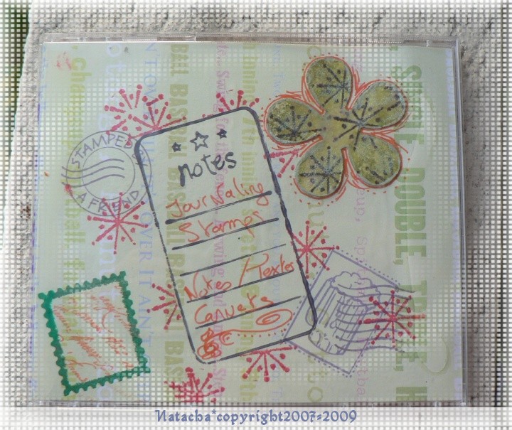 Boitier CD altr pour tampons journaling