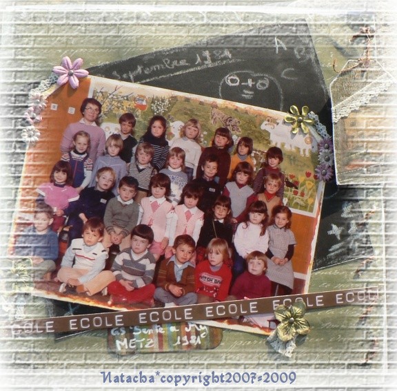 Maternelle Natacha 1981