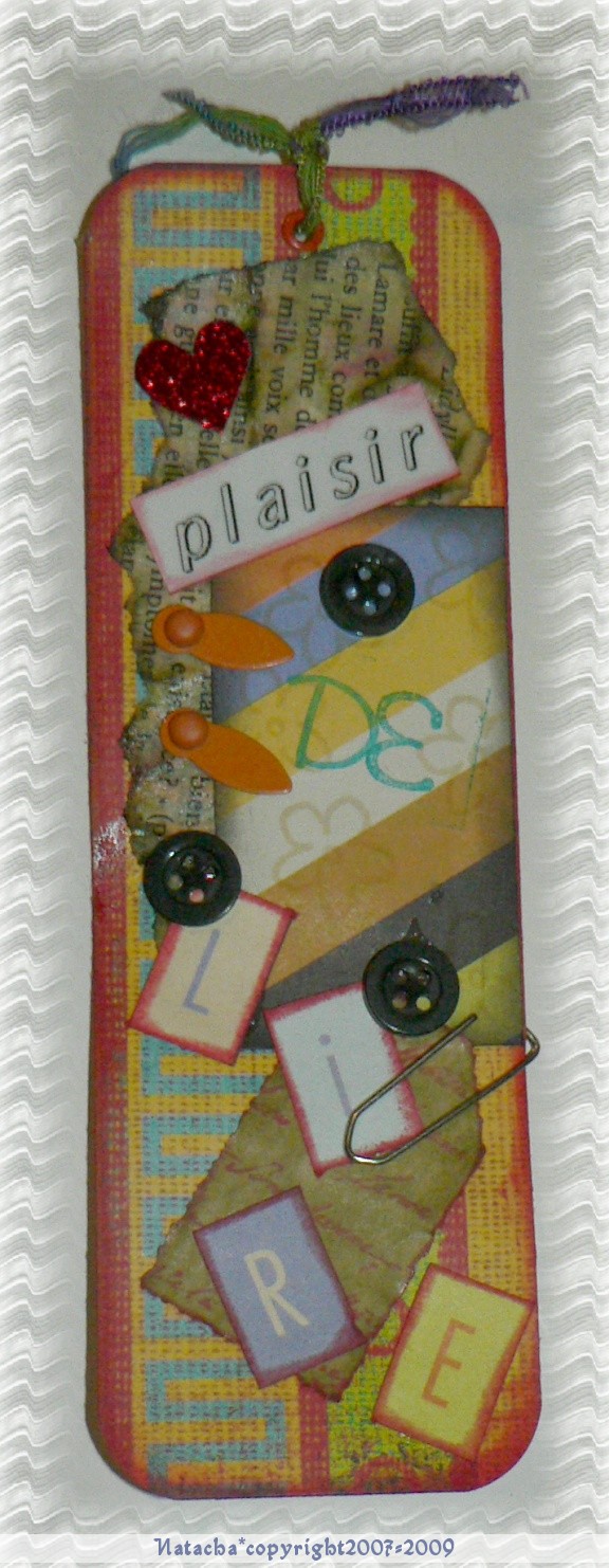Marque page lire